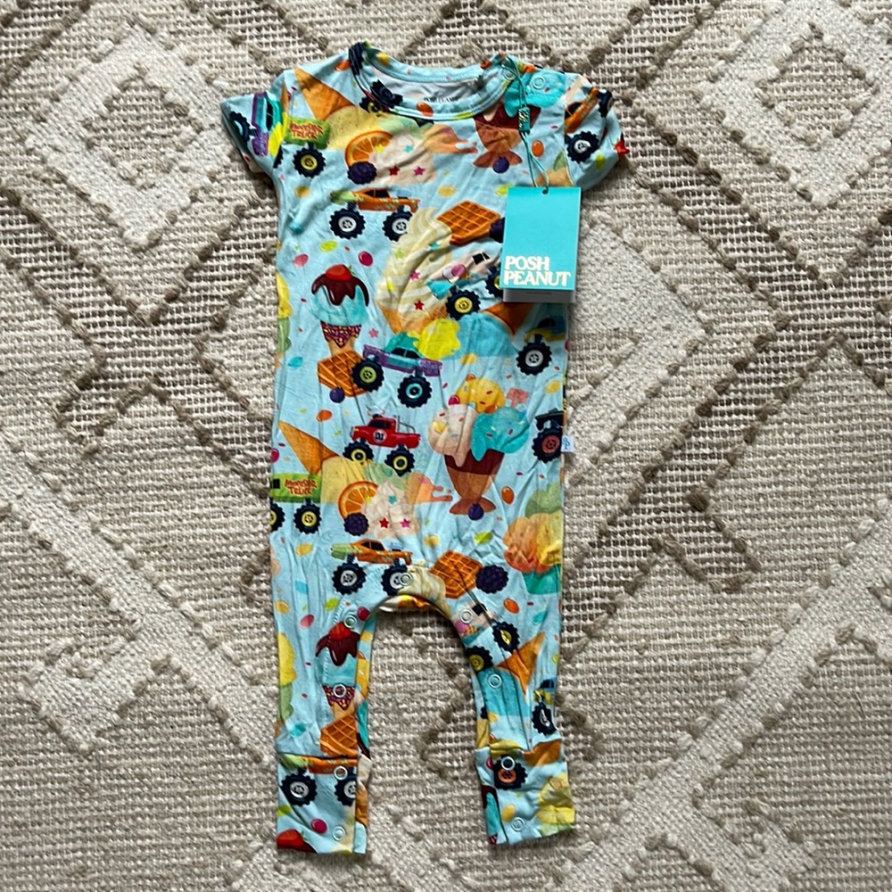 NWT 6-9M Posh Peanut Onesie